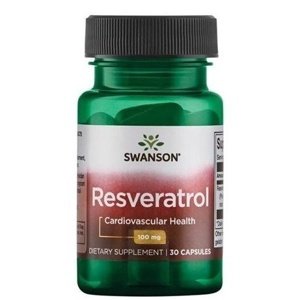 Swanson Resveratrol 100 mg 30 kapslí