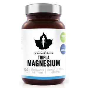 Puhdistamo Triple Magnesium 120 kapslí