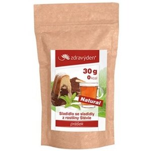 Zdravý den Sladidlo prášek - Stévie 30g