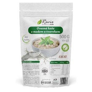 Revix Ovesná kaše s medem a tvarohem 500 g - kakao