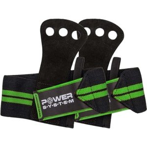 Power System Mozolníky Crossfit Grips - černá+zelená