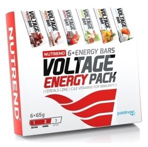 Nutrend Voltage Energy Bar Dárkové balení 6x65 g