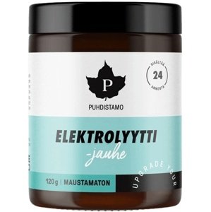 Puhdistamo Electrolyte Powder 120g - natural + láhev 500 ml ZDARMA