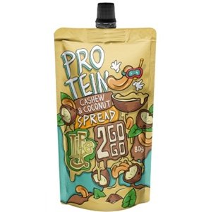 Lifelike 2GOGO 80 g - protein spread kešu/kokos