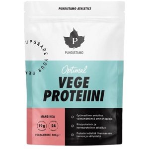 Puhdistamo Optimal Vegan Protein 600 g - Jahoda