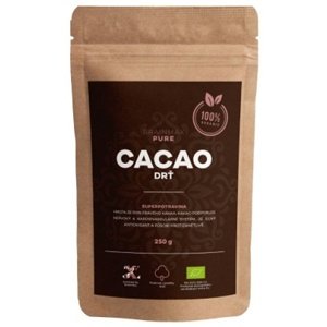 BrainMax Pure Drcené Kakaové Boby, Nepražené 250 g