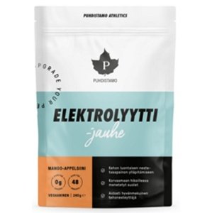 Puhdistamo Electrolyte Powder 240 g - mango pomeranč + láhev 500 ml ZDARMA