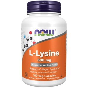 Now Foods L-Lysin 500 mg 100 kapslí