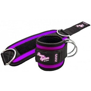 Power System Kotníkový adaptér Ankle Straps Gym Babe - fialová