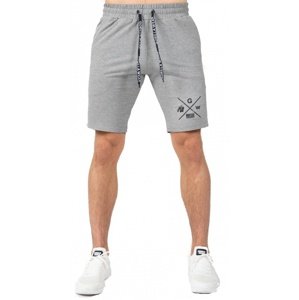 Gorilla Wear Pánské šortky Cisco Shorts Gray/Black - S
