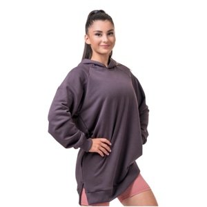 Nebbia Dlouhá Everyday Hero mikina s kapucí 580 marron - XS