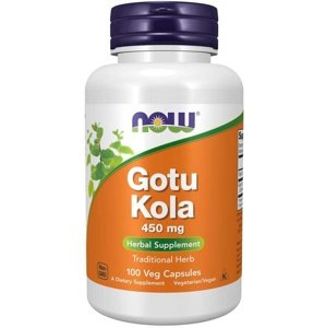 Now Foods Gotu Kola 450 mg 100 kapslí