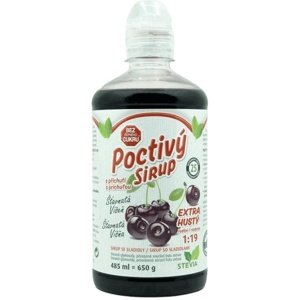 CUKRSTOP CUKR STOP sirup 650g - Šťavnatá višeň