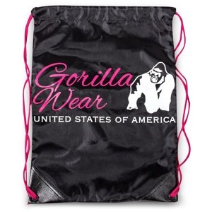 Gorilla Wear taška Drawstring Bag černá/růžová