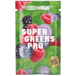 Czech Virus Super Greens PRO V2.0 12 g - lesní ovoce