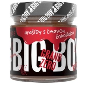 Big Boy Grand Zero 250 g - tmavá čokoláda