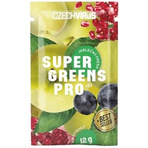 Czech Virus Super Greens PRO V2.0 12 g - jablečný fresh