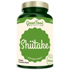 GreenFood Shiitake Extract 120 kapslí
