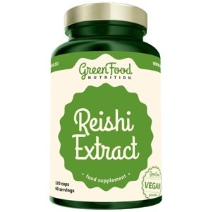 GreenFood Reishi Extrakt 120 kapslí