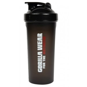 Gorilla Wear XXL Shaker 1000 ml - Černá/Bílá/Červená