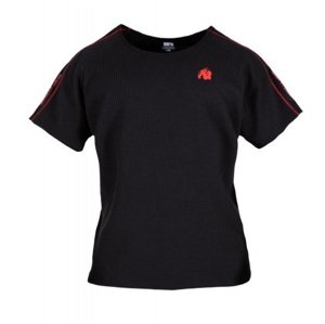 Gorilla Wear Buffalo Old School Work Out Top Black/Red - S/M
