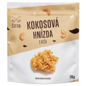 Šufan Kokosová hnízda 170 g - s kešu