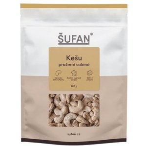 Šufan Ořechy 200 g - kešu pražené solené