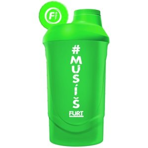 Fitness007 šejkr #musíšfurt 600 ml - zelená