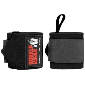 Gorilla Wear Bandáže na zápěstí PRO - šedá/černá