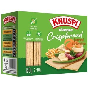 Knuspi Classic Crispbread 150 g - Jarní zelenina