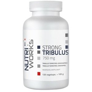 NutriWorks Tribulus Terrestris 750mg 120 kapslí