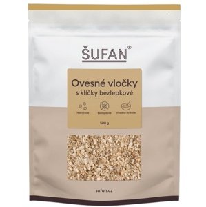 Šufan Bezlepkové ovesné vločky 500 g