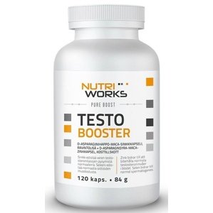 NutriWorks Testo Booster 120 kapslí