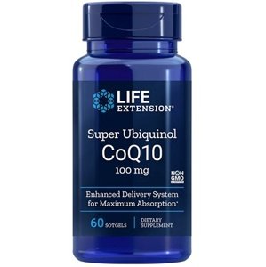 Life Extension Super Ubiquinol CoQ10 60 kapslí