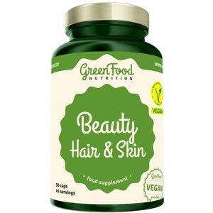 GreenFood Beauty Hair & Skin 90 kapslí