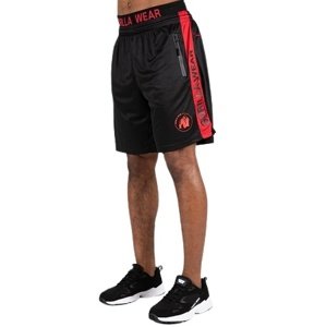 Gorilla Wear Pánské šortky Atlanta černá/červená - S/M