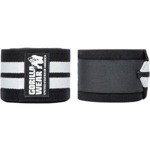 Gorilla Wear Kolenní bandáže 2 m - černá/bílá