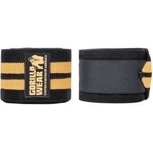 Gorilla Wear Kolenní bandáže 2 m - černá/zlatá