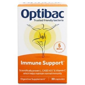 Optibac Immune Support (Probiotika pro obranný štít) 30 kapslí