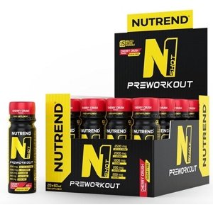 Nutrend N1 PRE-WORKOUT Shot 20x60 ml - třešeň