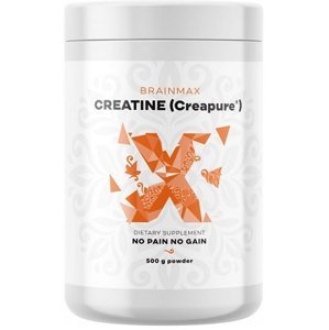 BrainMax Creatine Creapure Kreatin monohydrát 500 g