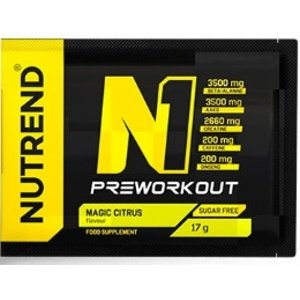 Nutrend N1 PRE-WORKOUT - 17g - magic citrus