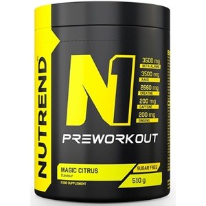 Nutrend N1 PRE-WORKOUT 510 g - magic citrus