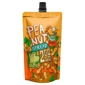 Lifelike 2GOGO 80 g - peanut spread (arašídy jemné)