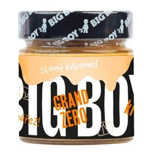 Big Boy Grand Zero 250 g - arašídový krém s příchutí slaný karamel