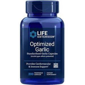 Life Extension Optimized Garlic 200 kapslí