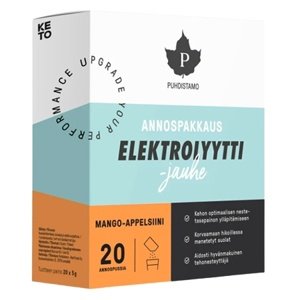 Puhdistamo Electrolyte Powder 20x 5 g - mango/ pomeranč