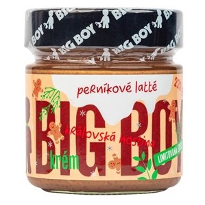 Big Boy Perníkové Latté - Lískovo mandlový krém s příchutí latté a voňavého perníčku 220 g