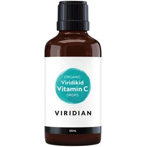Viridian Nutrition Viridian Viridikid Vitamín C v kapkách pro děti Organic 50 ml