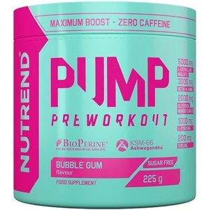 Nutrend Pump 225 g - Bubble Gum